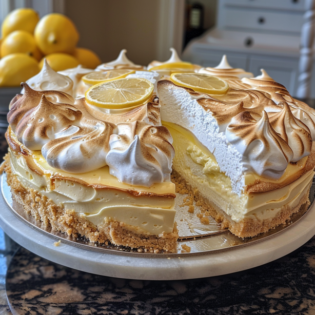 Lemon Meringue Cheesecake: A Tangy Twist On A Classic Dessert - Bocados 